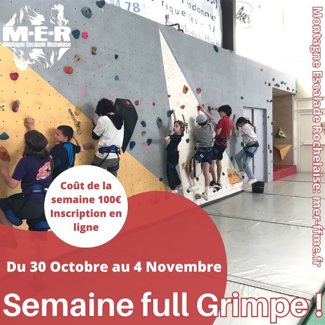 Semaine Full Grimpe Automne 2023