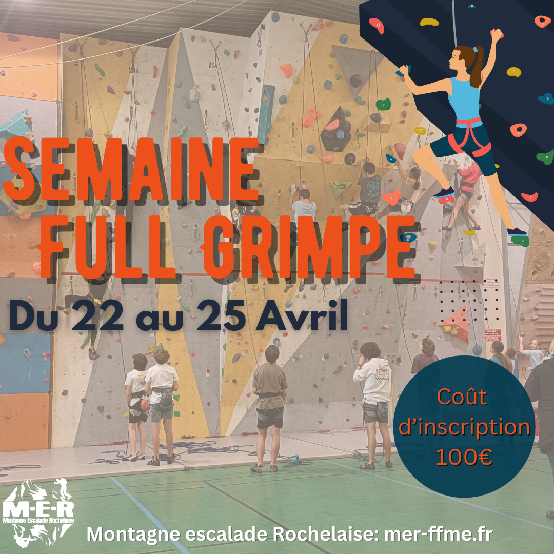 Semaine Full Grimpe Printemps 2025